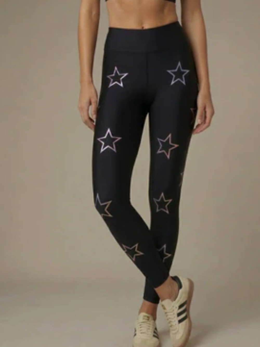 UltraCor black star print ultra high waisted leggings
